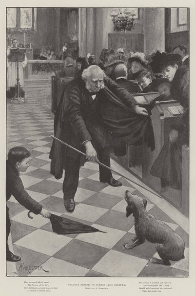 Utan förmån för prästerskapet, 1900-talet av Amedee Forestier